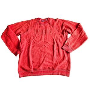 Armani Exchange womens Sz M red 1991 pullover sweatshirt